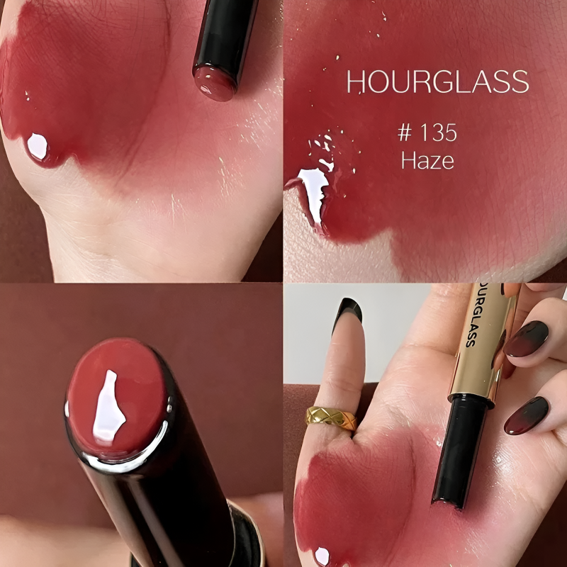 Hour Glass Gold Mirror Tube Moisturizing Lip Glaze